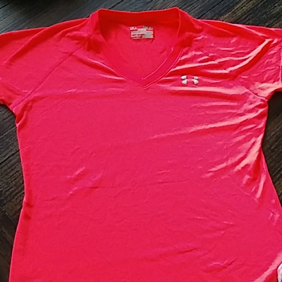 Neon Under Armour Heat Gear Shirt - Picture 1 of 3
